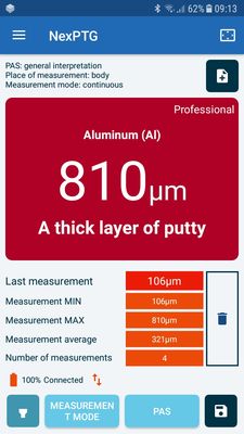Nex PTG Advanced Paint Gauge