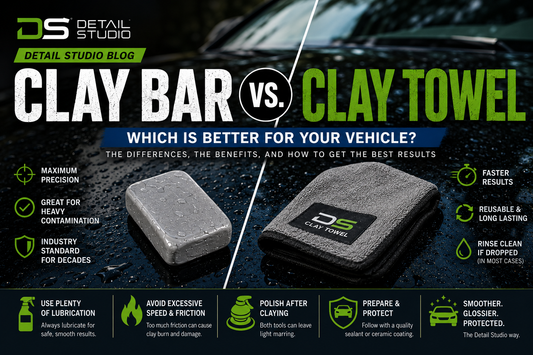 Clay bar vs Clay towel