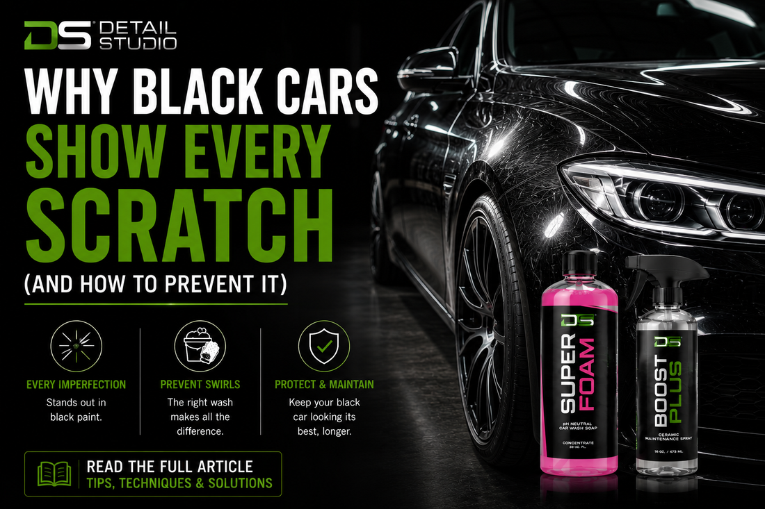 Why Black Cars Show Every Scratch