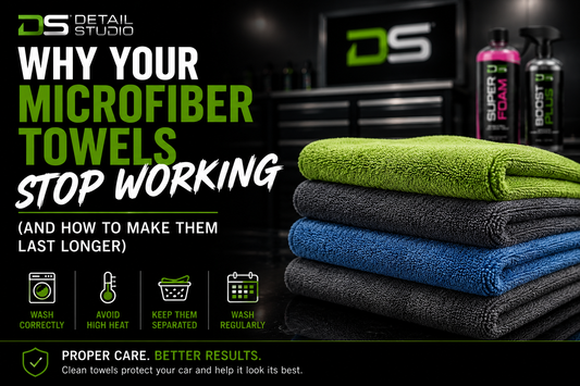 Why you microfiber towel stopped working