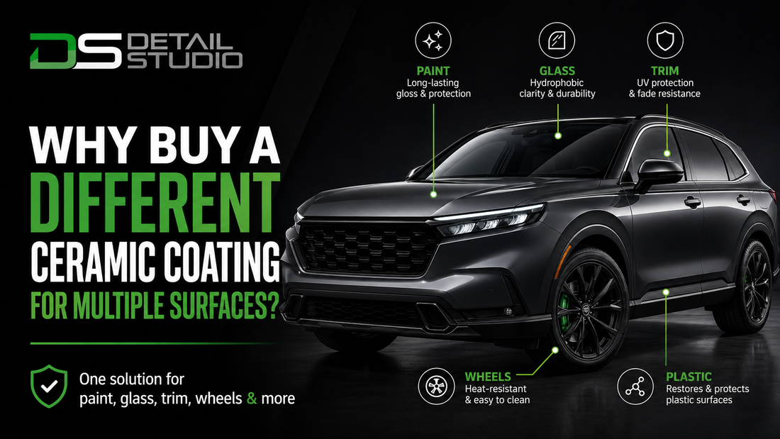 Why buy a differet ceramic coating for mulitple surfaces?