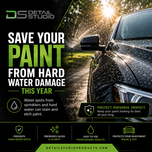 Save your paint from hardwater damage this year