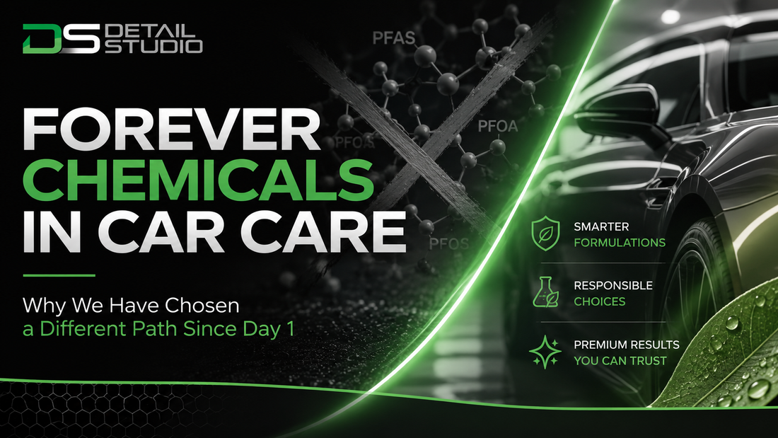 Forever chemicals in car care: Why we have chosen a different path since day 1