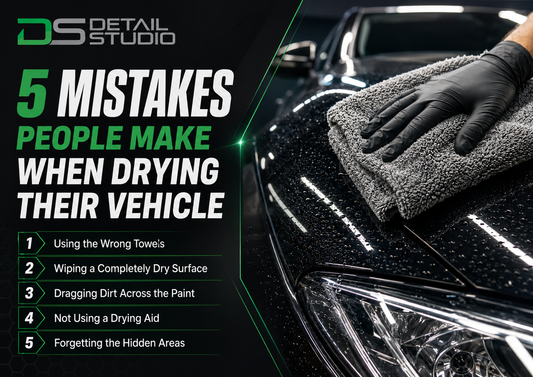 5 Mistakes People Make When Drying Their Vehicle