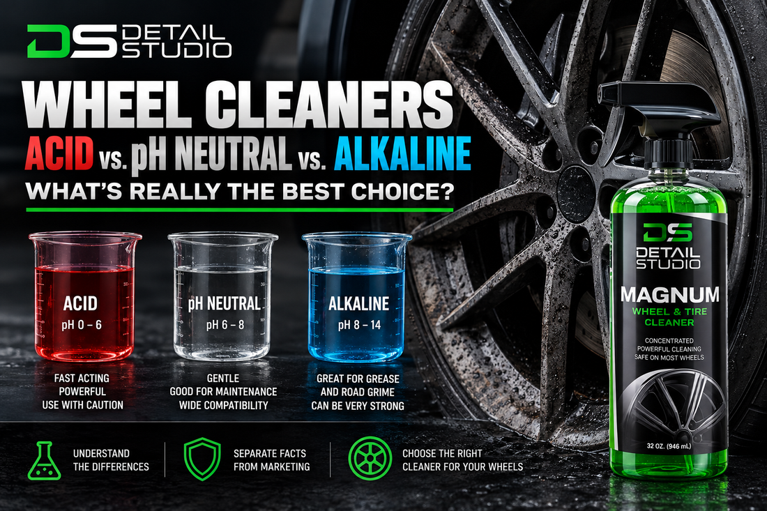 Wheel cleaners Acid vs PH neutral, vs Alkaline