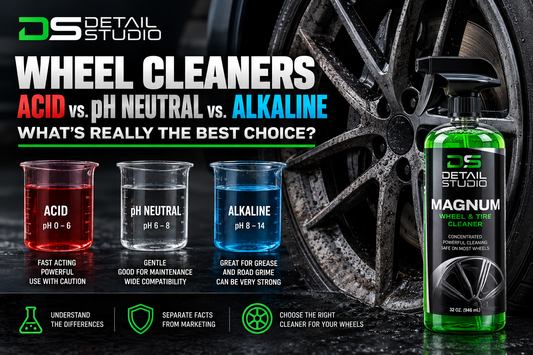 Wheel cleaners Acid vs PH neutral, vs Alkaline
