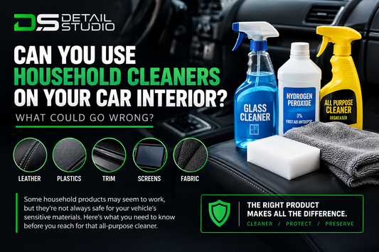 Can You Use Household Cleaners on Your Car Interior? What Could Go Wrong?