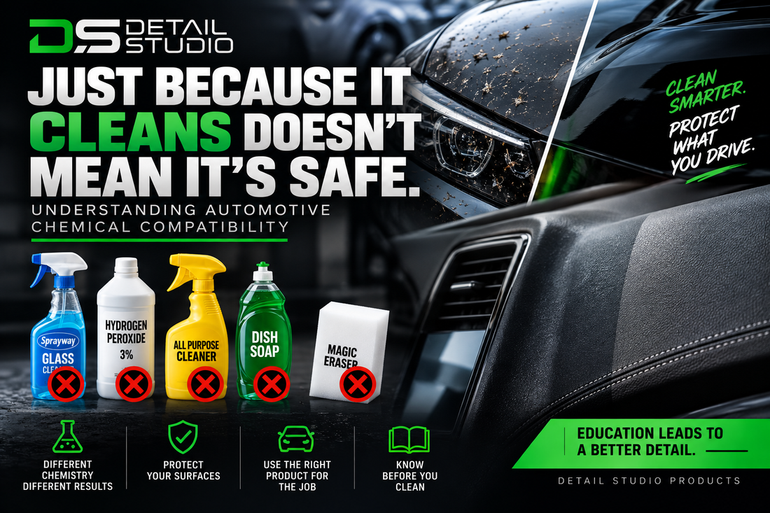 Just Because It Cleans Doesn't Mean It's Safe: Understanding Automotive Chemical Compatibility