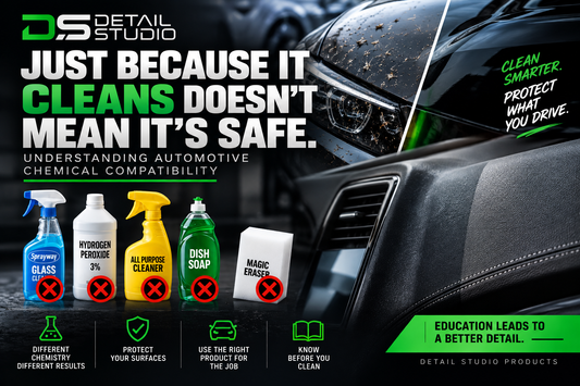 Just Because It Cleans Doesn't Mean It's Safe: Understanding Automotive Chemical Compatibility