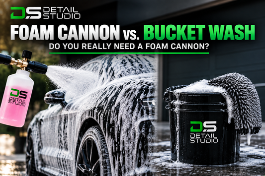 Foam Cannon Vs Bucket Wash