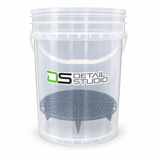 Detail Studio Limited Edition Clear Wash Bucket + Grit Guard