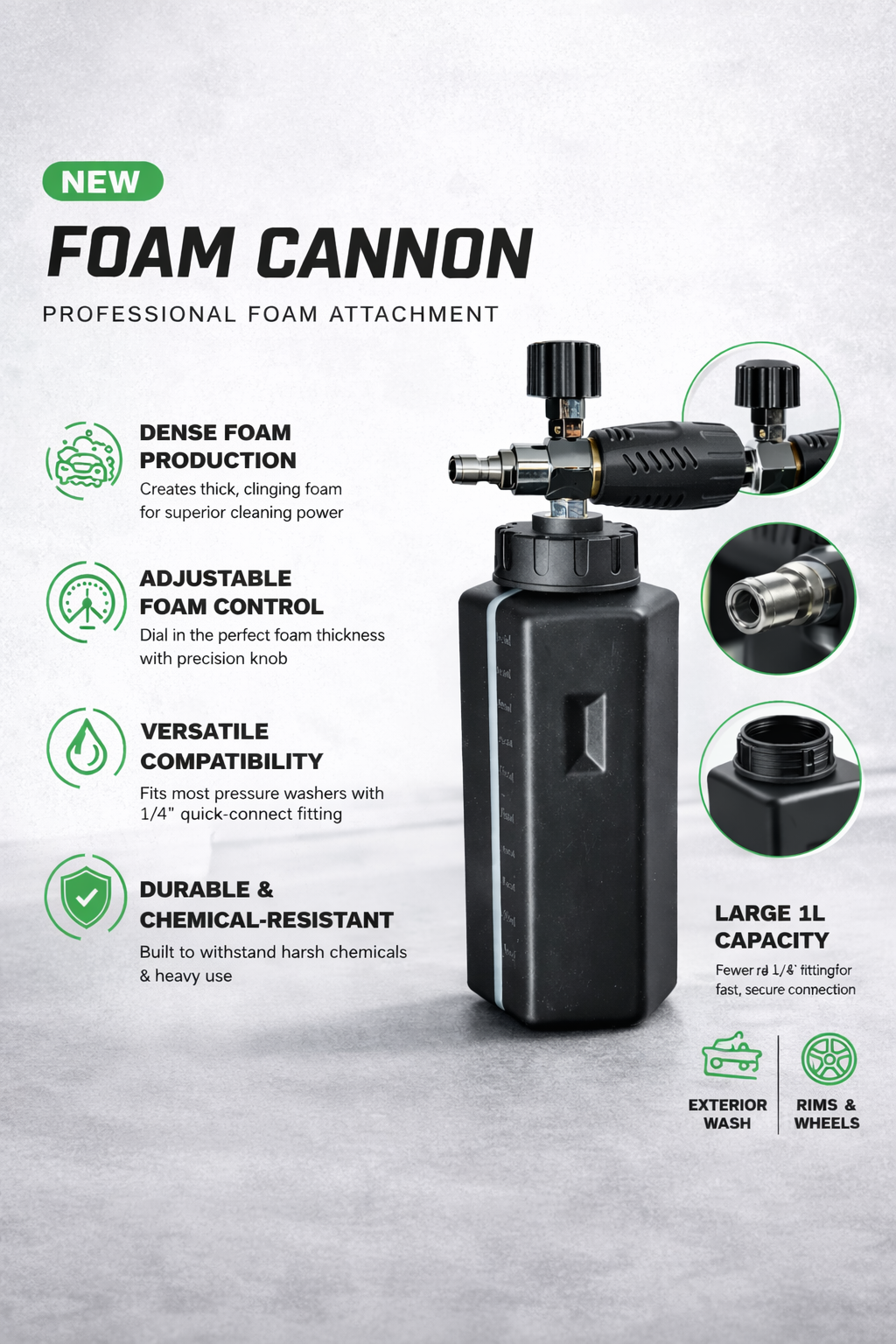 Detail Studio Professional Foam Cannon