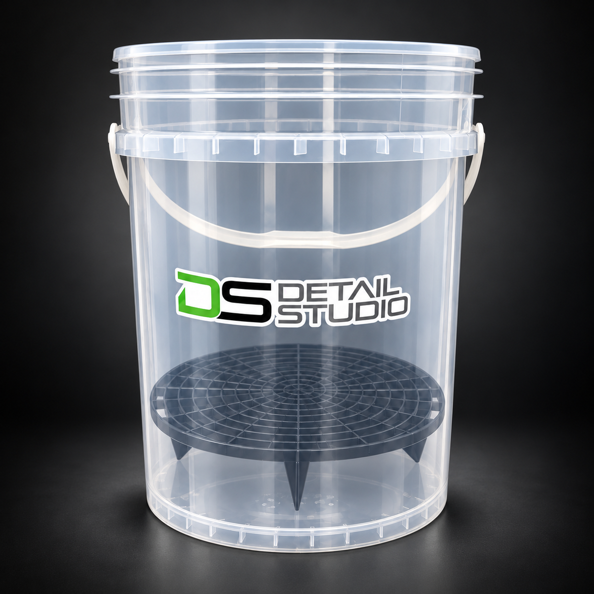Detail Studio Limited Edition Clear Wash Bucket + Grit Guard